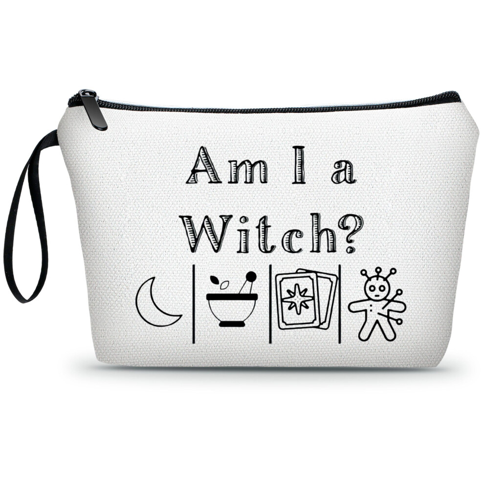 Ariosey Small Goth Witchy Gifts For Women Witchcraft Cosmetic Makeup Bags For Women For Purse