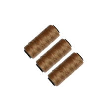 3 Rollen Nähgarn, Webgarn, zum Nähen von Haaren, Haarverlängerungen, Perücken, DIY (Khaki)