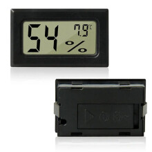 2-in-1 digitale elektronische thermometer voor binnengebruik, snel reagerend LCD-display met nauwkeurige meting, ingebouwde sonde en digitale