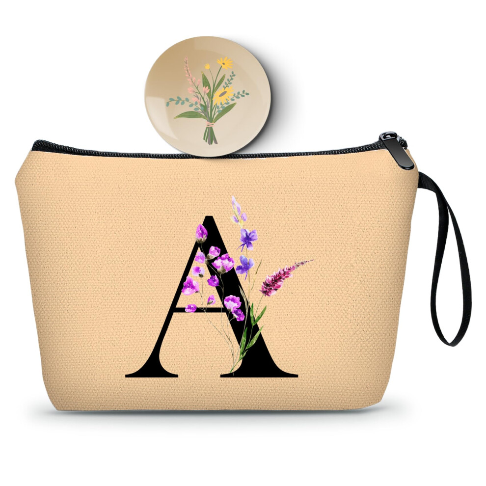 Seamoon Birthday Inspirational Bridesmaid Proposal Team Small Gifts For Women Mom Aunt Teacher Sister Coworkers Makeup Cosmetic Bag Travel With Mirro
