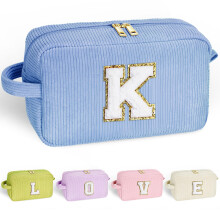 YOOLIFE Bridesmaid Proposal Gifts - Personalized Gifts for Women Cute Make Up Bag Makeup Bag Toiletry Bag Cosmetic Bags for Women Bride Gifts Friend