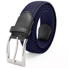 FAIRWIN Cinture per jeans casual da golf da uomo elasticizzate intrecciate elastiche Cinture da lavoro in nylon intrecciate da 1 3/8 """" per panta