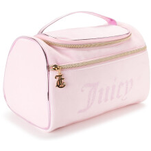 Juicy Couture Kosmetiktaske til kvinder - H?ngende rejsemakeup og toiletartikler Lille duffeltaske Pink