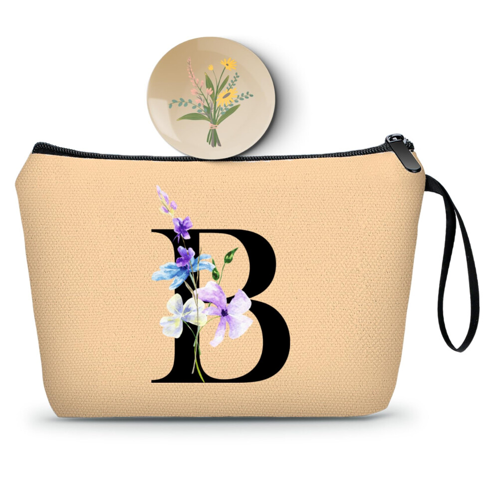 Seamoon Birthday Inspirational Bridesmaid Proposal Team Small Gifts For Women Mom Aunt Teacher Sister Coworkers Makeup Cosmetic Bag Travel With Mirro
