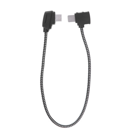Remote Control Data Cable 8.1in for DJI Mavic & Phantom Series Black 1