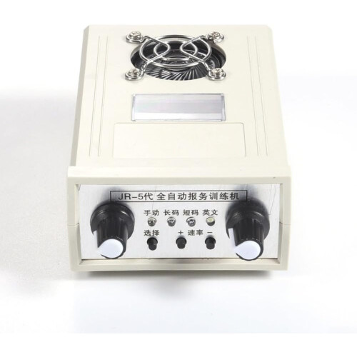 Automatic For MORSE Code Trainer Machine JR 5 Generation, With Random Message Generator For Telegraphy Practice And Dual Manual Key Operation 2