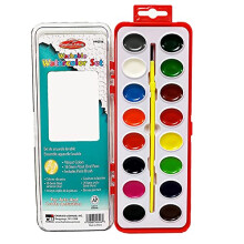 AQUARELLE VERFSET 16 ASSORTIMENTE KLEUREN