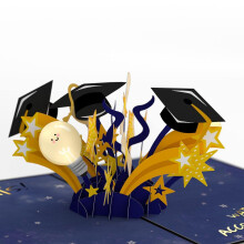 Lovepop Future Is Bright Graduation Card 5 X 7 Pop Up Card Graduate Gifts 3D lyk?nskningskort med konvolut