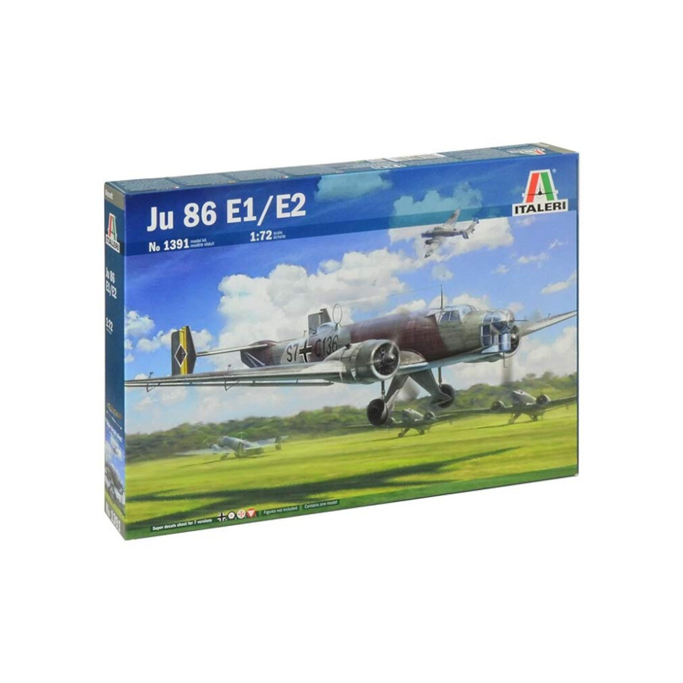 Tamiya Italeri 1391 Ju-86 E-1/E-2 1:72 Aircraft Model Kit
