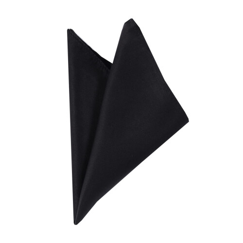 CoCoUSM Mens 100% Pure Silk Pocket Square Solid Color Handkerchiefs Size 30cm 1