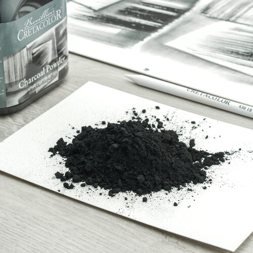 Cretacolor Charcoal Powder - 175g 2