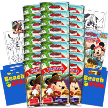 Disneyn Mikki Hiiri Pirate Vacation Party Favors -setti - 24 Mickey Play -pakkauksen paketti vrittvill Loot Bag -tarroilla Lis | Mikin risteilyt