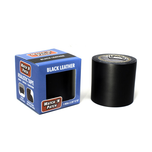 Match N Patch Realistic Black Leather Repair Tape 1