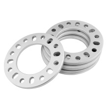ZHTEAPR 4pc 12mm 1/2"""" Universal Hjulafstandsstykker til de fleste 8-lags k?ret?jer 8x6.5 8x165.1 8x170 8x180 Kompatibel med F250 E350 Ram 2500 3
