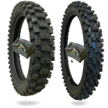 WIG Racing 70/100-19 och 90/100-16 dckset med innerslangskombination (standardinnerslangar 1,5 mm tjocka)