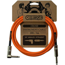 Orange Crush 10' instrumentkabel med vinklad till rak kontakt Orange smartphone
