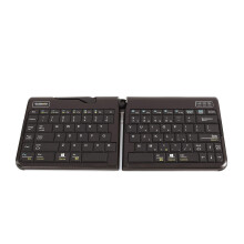 Goldtouch GTP-0044W Go!2 Bluetooth Wireless Mobile Keyboard Portable Foldable Travel Keyboard Black