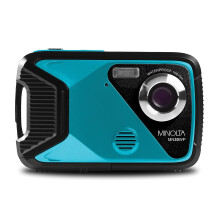Minolta Appareil photo numrique tanche  Photos 21 MP, vido HD 1080p, cran LCD 2,8 sous l'eau jusqu' 4,9 m, zoom numrique 4X, anti-secousse