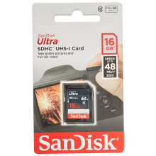 SanDisk Ultra 16 GB SD SDHC memriakrtya, UHS-I Class 10 Olvassi sebessg akr 48 MB/s 320X SDSDUNB-016G-GN3IN nagykereskedelmi ttel
