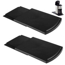 HauSun Plateau coulissant pratique pour cafetire, appareil de cuisine, chariot mobile, rangement de comptoir pour friteuse  air, mixeur, robot