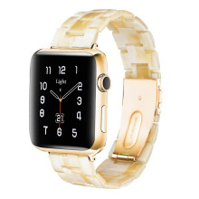 Cinturino Apple Watch leggero in resina moda Apple Watch Series 9 Cinturini iWacth a 8 bande Cinturini Apple Watch da donna compatibili con Apple