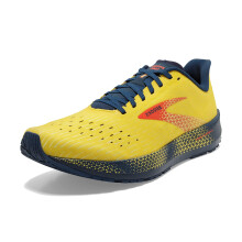 Chaussure de course sur route Brooks Hyperion Tempo pour hommes - Mas/Titan/Tomate cerise - 9 Medium
