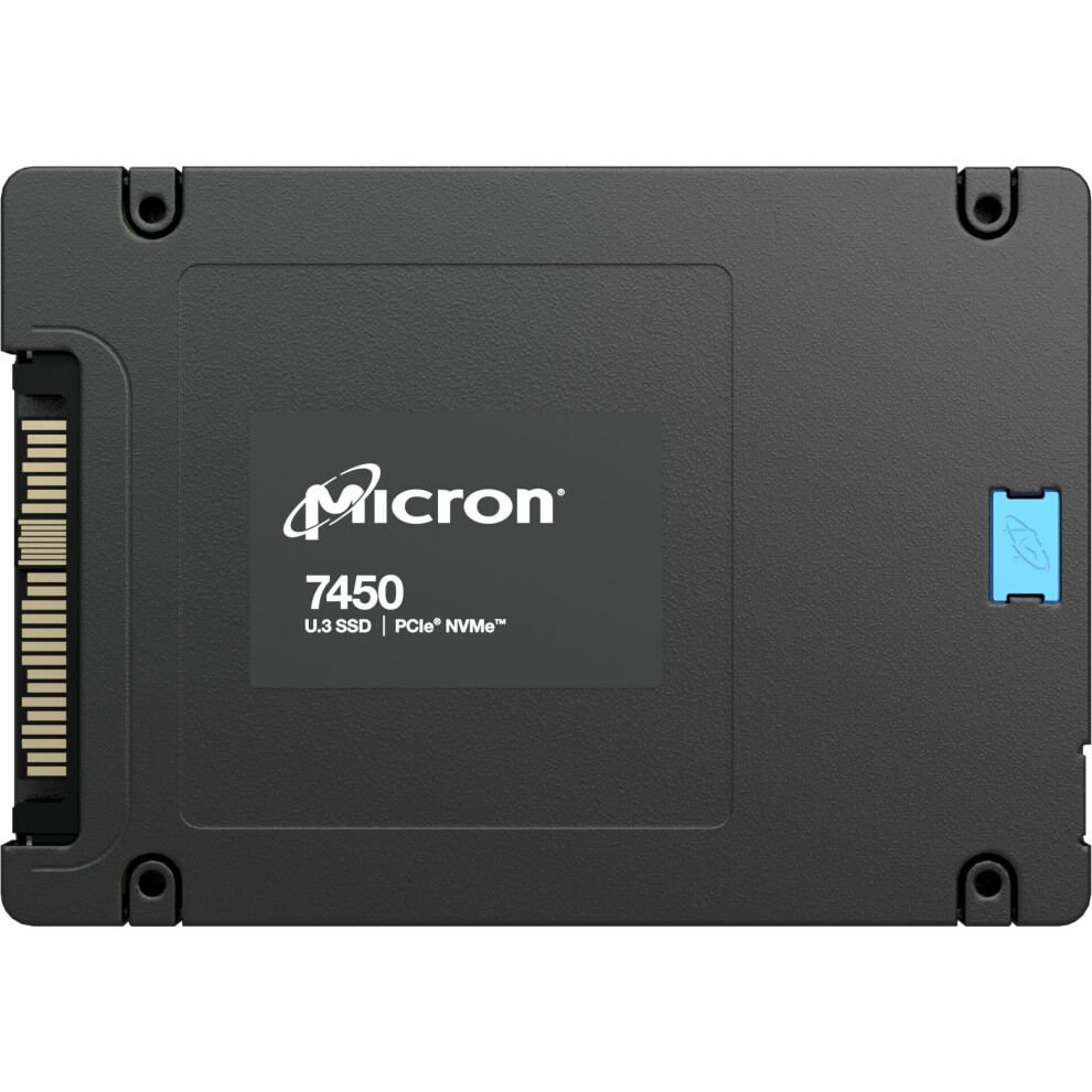 Micron 7450 MAX - SSD - 6.4 TB - internal - 2.5" - U.3 PCIe 4.0 (NVMe)-image-OPC-PFYDND5-NEW