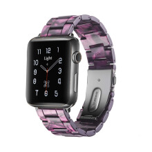 Cinturino Apple Watch leggero in resina alla moda serie Apple Watch 10 9 8 cinturini iWacth Cinturini Apple Watch da donna compatibili con Apple