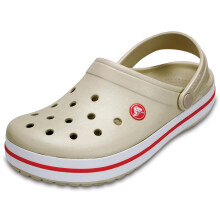 Crocs Unisex-Erwachsene Herren und Damen Crocband Clog Stucco/Melon 11 Damen 9 Herren US
