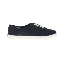 Keds Champion Canvas Lace Up Navy Mini Daisy Eyelet 11 da donna, medio