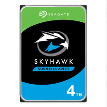 SEAGATE ST4000VXZ007 Skyhawk 4 TB berwachungsfestplatte SATA 6 Gbit/s, 64 MB Cache, 3,5 Zoll internes Laufwerk frustfreie Verpackung (ST4000VX