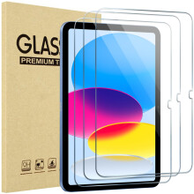 3 Pack for iPad 10th Generation Screen Protector 2022, 10.9 inch Tempered Glass Screen Film Guard for iPad 10 -Clear