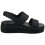 Crocs Crocs dmsk brooklynsk sandly s nzkm klnem cern/cern 5 5