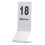 10PCS Tisch Anzahl Karten Edelstahl Doppelseitige 7