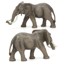 Simulated Plastic Elephant Kid Toy for Education &amp; Decoration 14cm