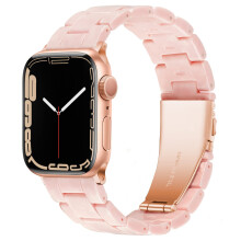 Cinturino leggero per Apple Watch, cinturino in resina alla moda per Apple Watch serie 10 serie 9 serie 8 cinturini iWacth cinturini Apple Watch