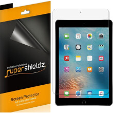 Supershieldz (3er-Pack) blendfreier und Anti-Fingerabdruck-Displayschutz (matt), entworfen für Apple iPad 9,7 Zoll (2018 2017) und iPad Pro 9,7 Zoll