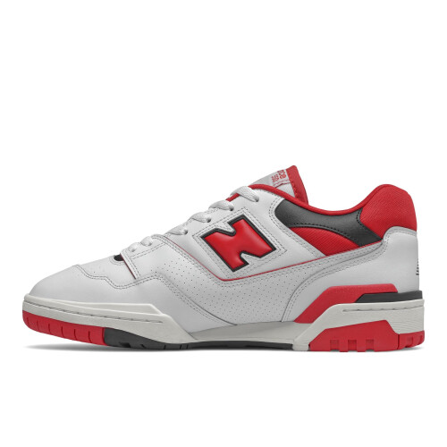 New Balance New Balance Herr BB550 Sneakers Vit/Rd 11 Medium US 1