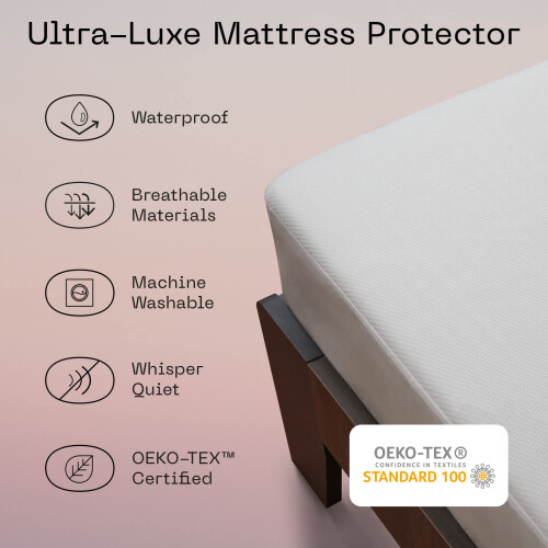 Coop Home Goods Ultra-Tech Αδιάβροχος Προστατευτικός Στρωματικός Καλύμματος Full 1