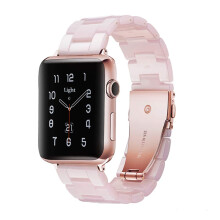 Cinturino Apple Watch leggero in resina alla moda per Apple Watch Serie 10 Serie 9 Serie 8 cinturini iWacth Cinturini Apple Watch per donna compa