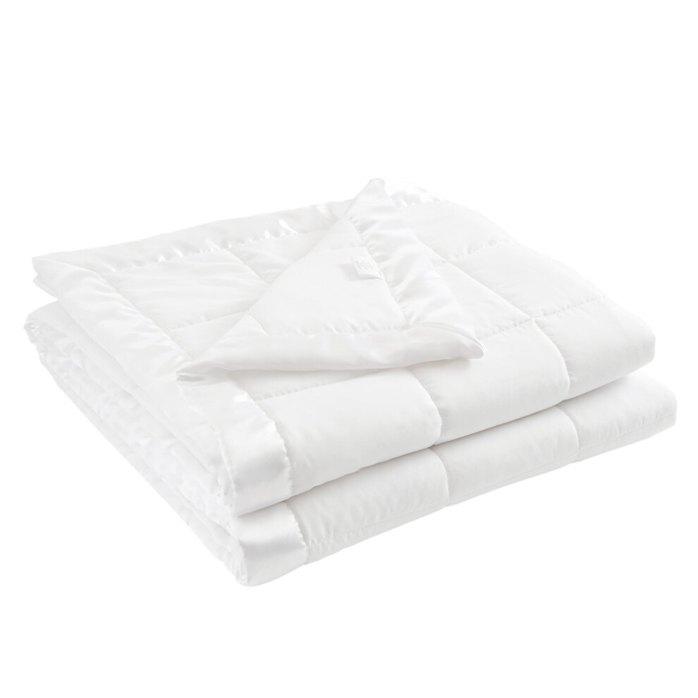 Madison Park Windom Down Alternative Blanket Premium 3M Scotchgard Moisture Wicking Treatment Lightweight And Soft Bed Cover For All Season Satin