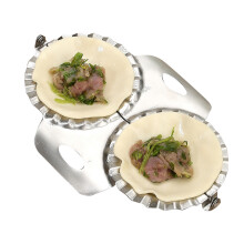 Ravioli-vormpers, innovatief taartvormpje voor voedselveilige keukengadget - Roestvrijstalen dumplingmaker voor calzones, empanada's en andere