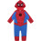 Marvel Marvel Avengers Spider-Man Combinaison de cosplay zippe pour bb garon 18 mois 4