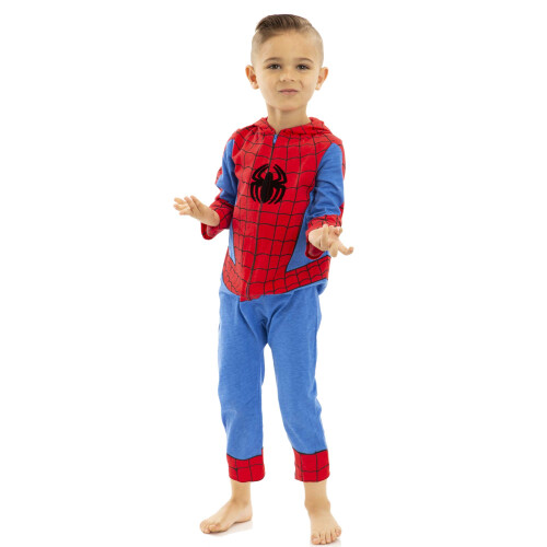 Marvel Marvel Avengers Spider-Man Combinaison de cosplay zippe pour bb garon 18 mois 2