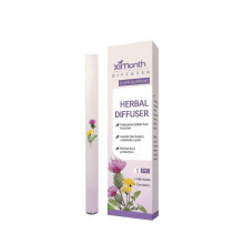 (Purple) Portable Herbal Diffuser Pen Lung Cleanse & Energy Boost Air Freshener Herbal Refreshing Bar Clear Breathing