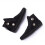 Minnetonka m?nds h?rds?l med to knapper, sort st?rrelse 12 2