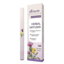 (Purple) Portable Herbal Diffuser Pen Lung Cleanse & Energy Boost Air Freshener Herbal Refreshing Bar Clear Breathing