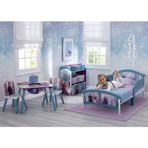 Delta Children Κρεβάτι για Μωρά Δίχρωμο από Πλαστικό Disney Frozen II 2