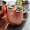 Κούπα Moscow Mule, ανθεκτική στο μαύρισμα, λαβή σε χρυσό χρώμα, κατάλληλη για πάρτι στο 4