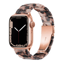 Cinturino Apple Watch leggero in resina moda Apple Watch serie 10 9 serie 8 cinturini iWacth cinturini Apple Watch da donna compatibili con Apple